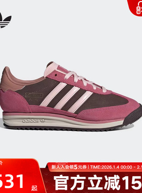 阿迪达斯春新款女鞋SL 72情人节款经典运动鞋「T头鞋」JP5200