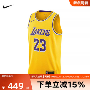 JERSEY球衣DN2009 篮球洛杉矶湖人队NBA 733 T恤男款 NIKE耐克无袖