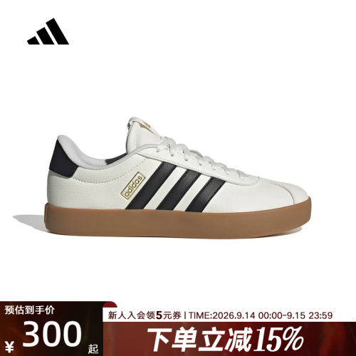adidas阿迪达斯VL COURT 3.0运动板鞋2026春男女休闲鞋 IH6574