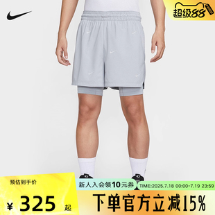 HJ4216 Nike耐克男子短褲 夏KD DNA杜蘭特二合一速干運動中長褲 012