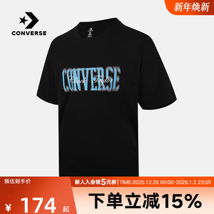 MCH620 T恤字母logo男子运动休闲短袖 023 半袖 Converse匡威夏新款