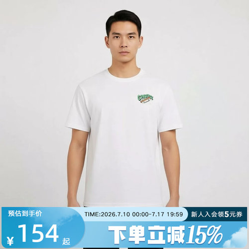 Converse匡威2026夏男士休闲运动时尚潮流宽松短袖T恤 MCJ751-W2Y