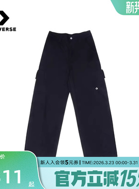 Converse匡威女裤2026年春季新品多口袋阔腿工装长裤WCJ431-GHM