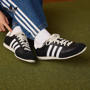 KJ3960 2026夏女鞋 adidas阿迪达斯三叶草「T头鞋 」休闲复古薄底鞋