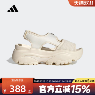 SANDAL OZGAIA JI2822 2025夏女休闲舒适凉鞋 adidas阿迪达斯新款