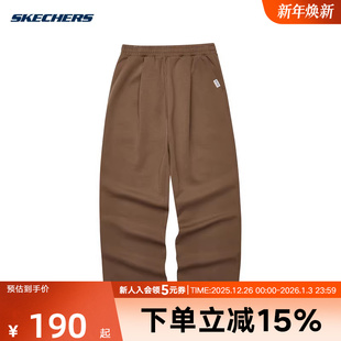 新款 L324U030 运动休闲裤 针织长裤 03F9 男女裤 斯凯奇秋季