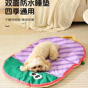通用凉垫狗狗夏天睡垫凉席柯基泰迪狗窝猫垫子防水猫窝 狗垫子四季
