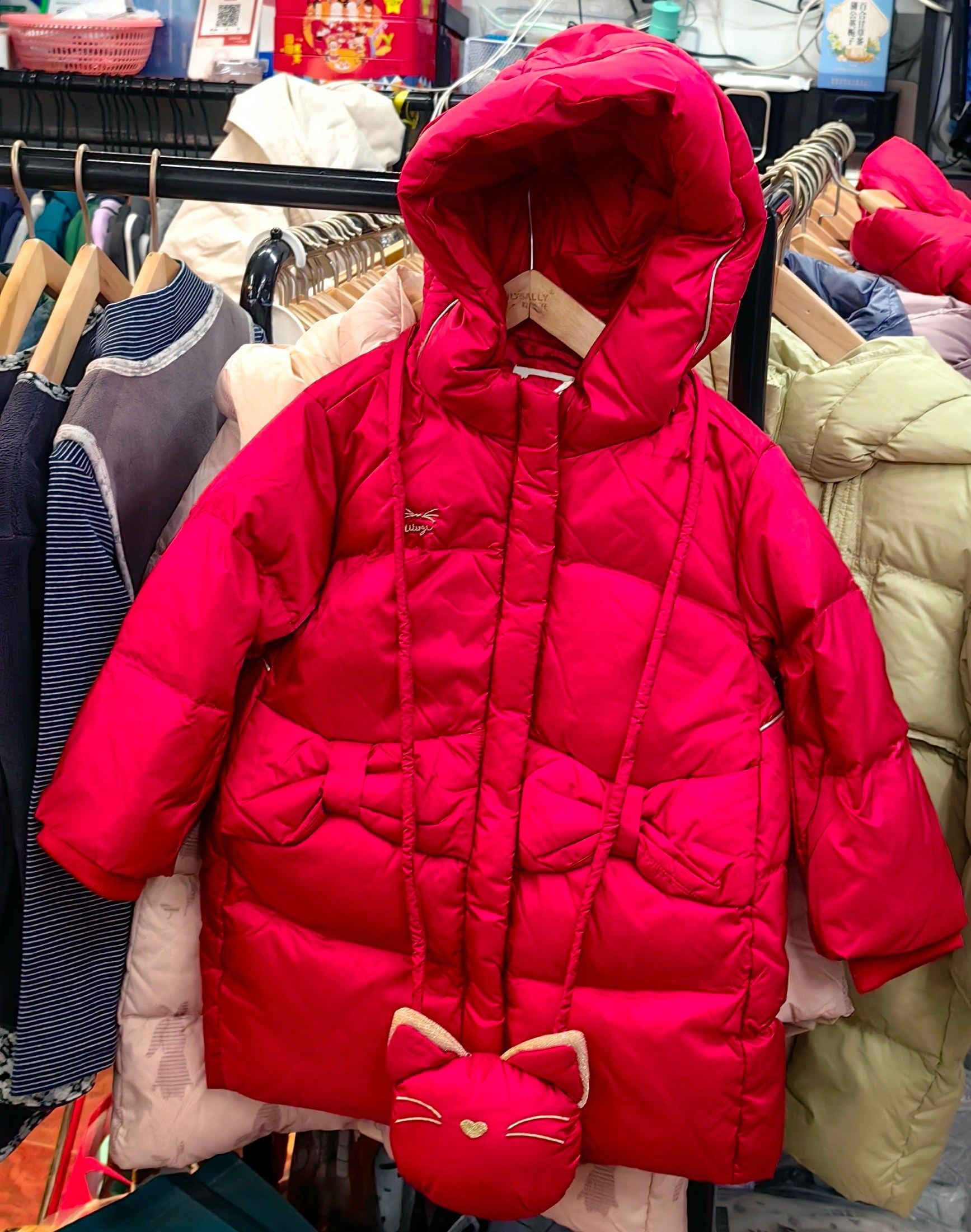 韦氏正品儿童羽绒服中长款加厚保暖白鸭绒连帽外套男女童,童装/婴儿装/亲子装,羽绒服,淘宝优惠券,粉丝福利购,淘宝优惠卷