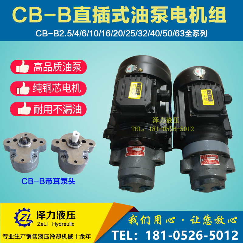 CB-B10JZ/B2.5JZ/B4J/B6JZ CBW-B10/B4/B6锯床齿轮油泵电机组370W 五金/工具 其他类型泵 原图主图