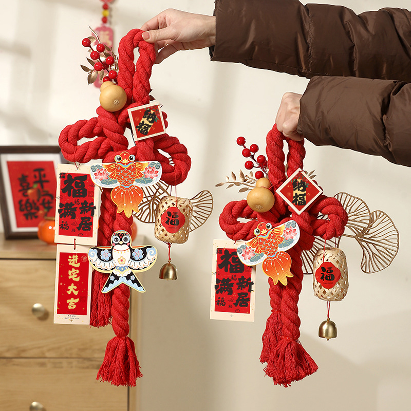 2026马年新年新款万字结挂件