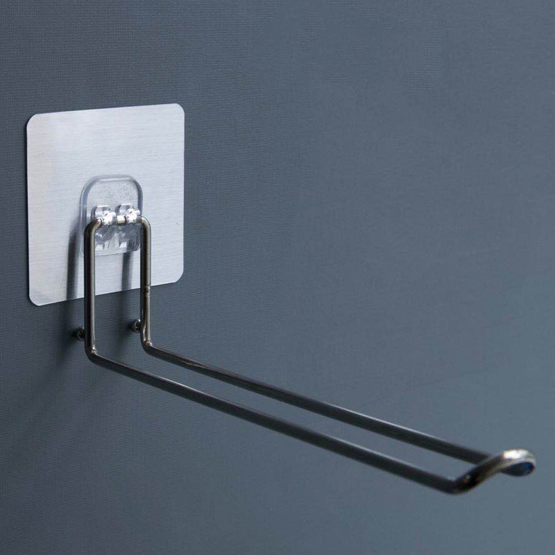 衣架收纳架不锈钢免打孔