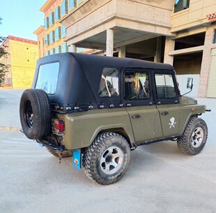 北京吉普车篷布2023CHB北汽BJ212三角门加棉车棚快拆棚2020VJ软顶