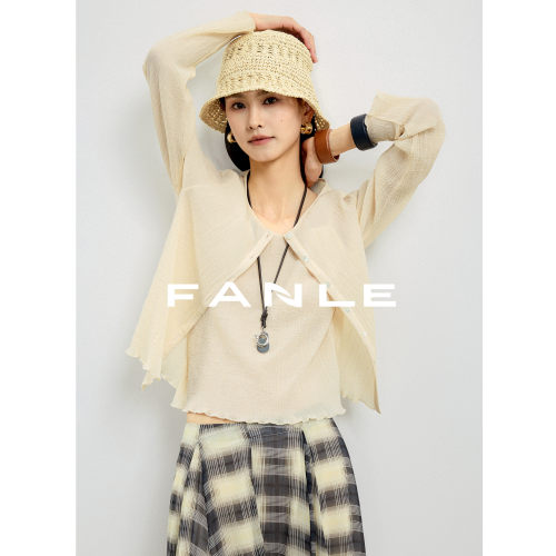FANLEstudios薄款凉感防晒开衫