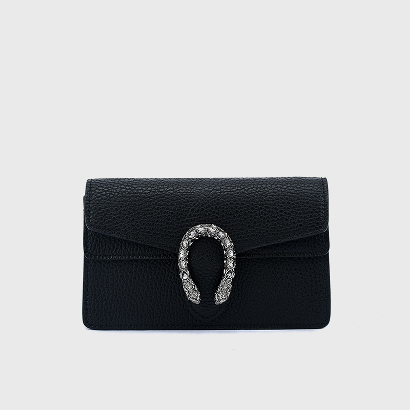 百搭真皮斜挎单肩包2024新款女包