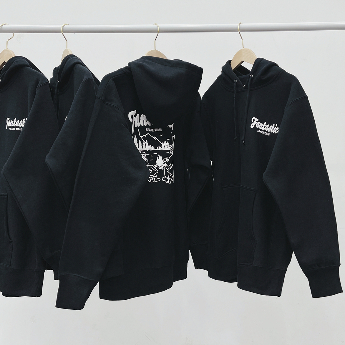 2021街头潮流连帽卫衣男女款