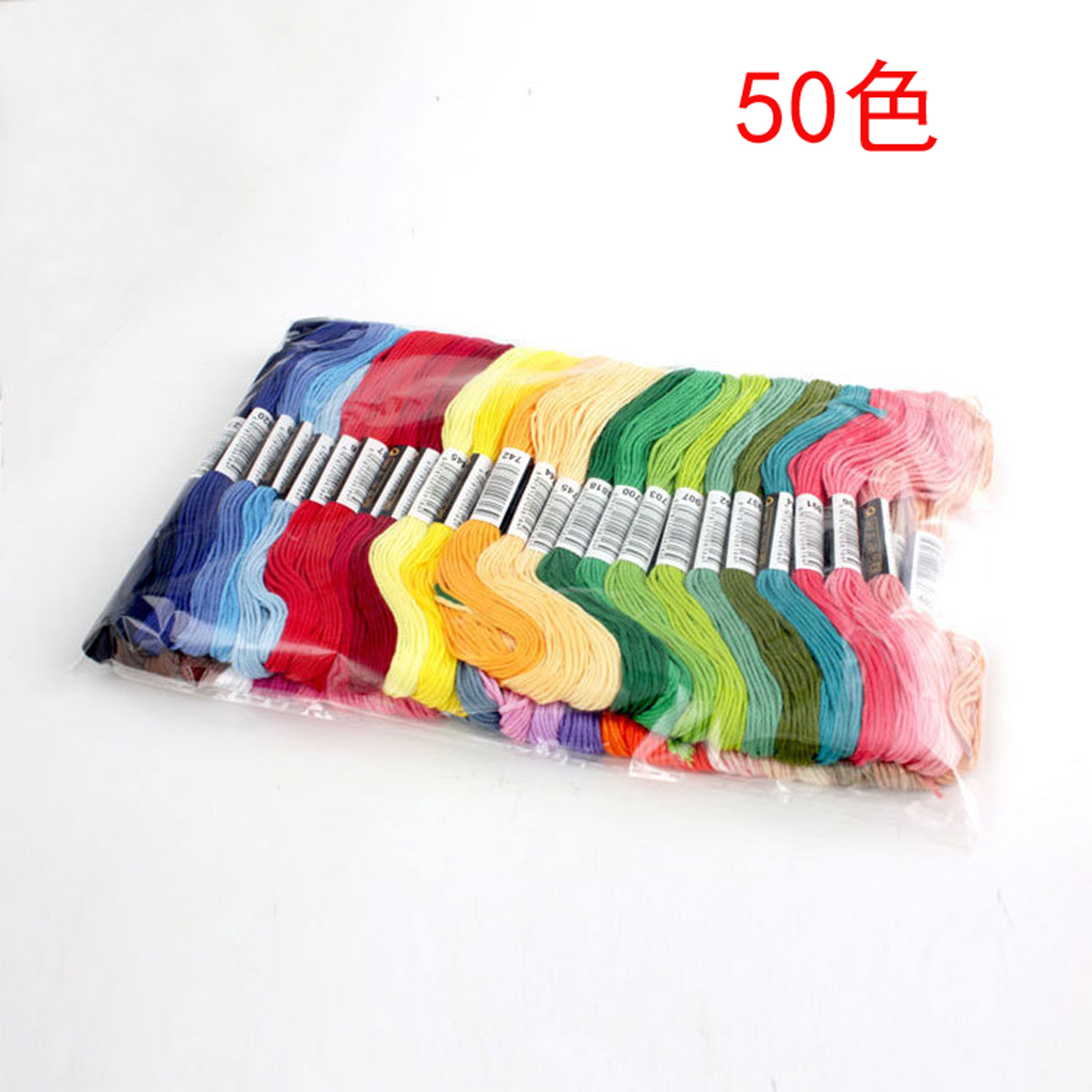 十字绣涤棉线DIY手工线绣花配线