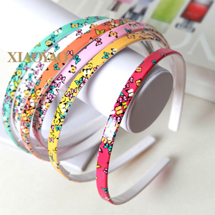 韩国进口发饰头饰AZaznavour阿兹娜彩色蝴蝶图案头箍发箍H2