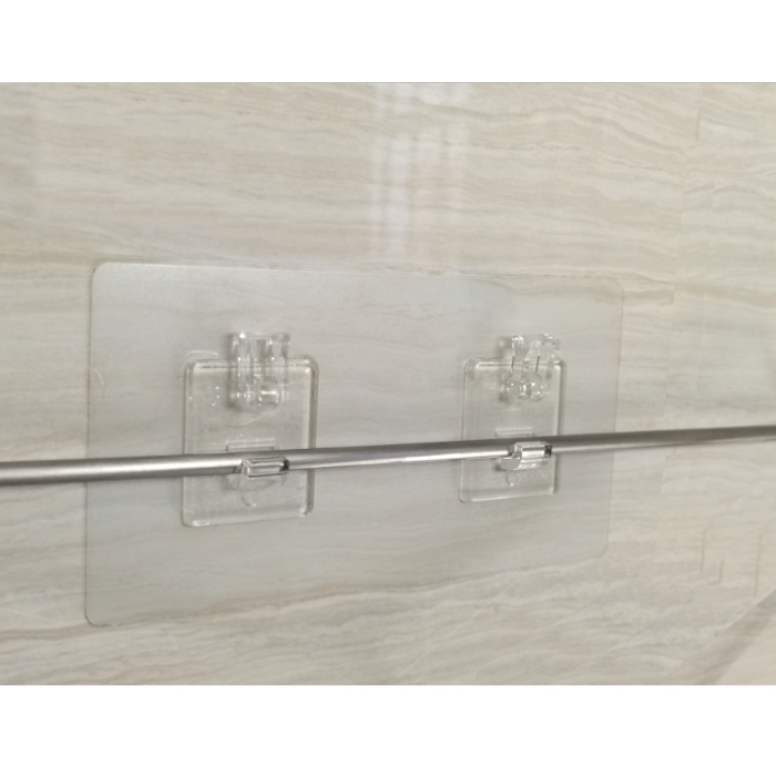 强力粘胶卡扣防水耐高温墙壁置物架贴片免打孔加厚牢固挂钩