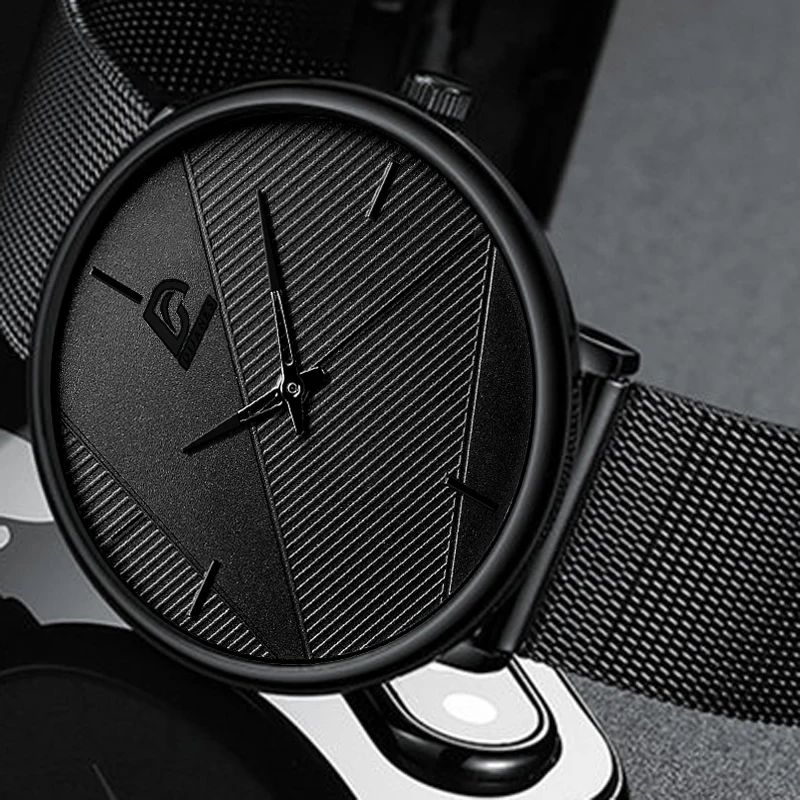 reloj hombre Watches Mens Minimalist Men's Fashion Ultra-thi
