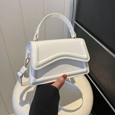 New Fashion Sling Shoulder Bag Trend PU Leather Messenger Ha