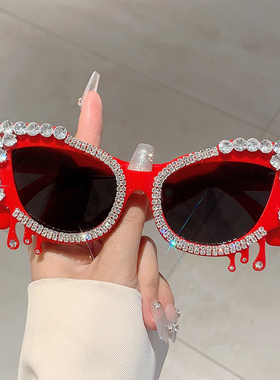 2024 New Cat Eye Cats Eye Oversized Oversized Sun Glasses