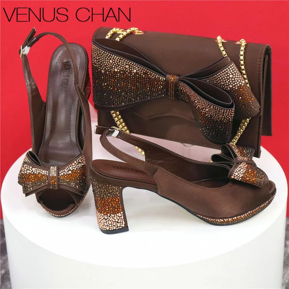 Italian Design Evening Shoes And Bags Paired With Handmade P