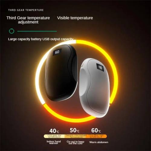 5000mAh Electric Hand Warmer Reusable Warmer Hand Digital Di