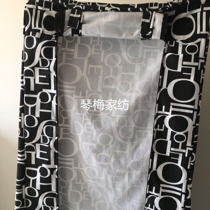 帆布印花防尘保护罩 鞋柜布套 实木架子布罩子 衣柜套定做 取暖器