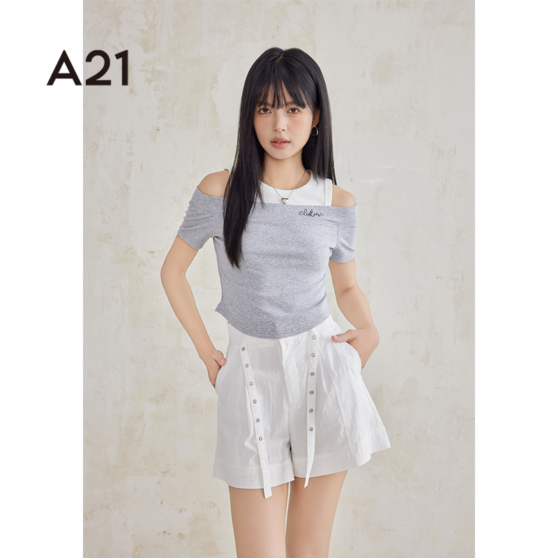 A21女装夏季马甲2024新款