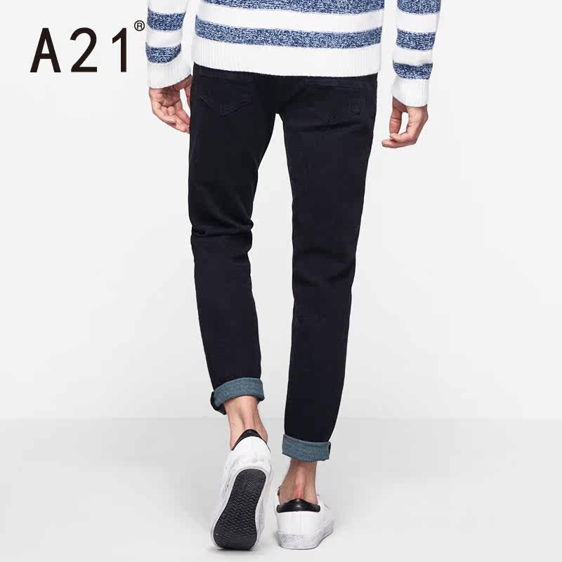 Jeans pour jeunesse pieds Slim pour automne - Ref 1481249 Image 4