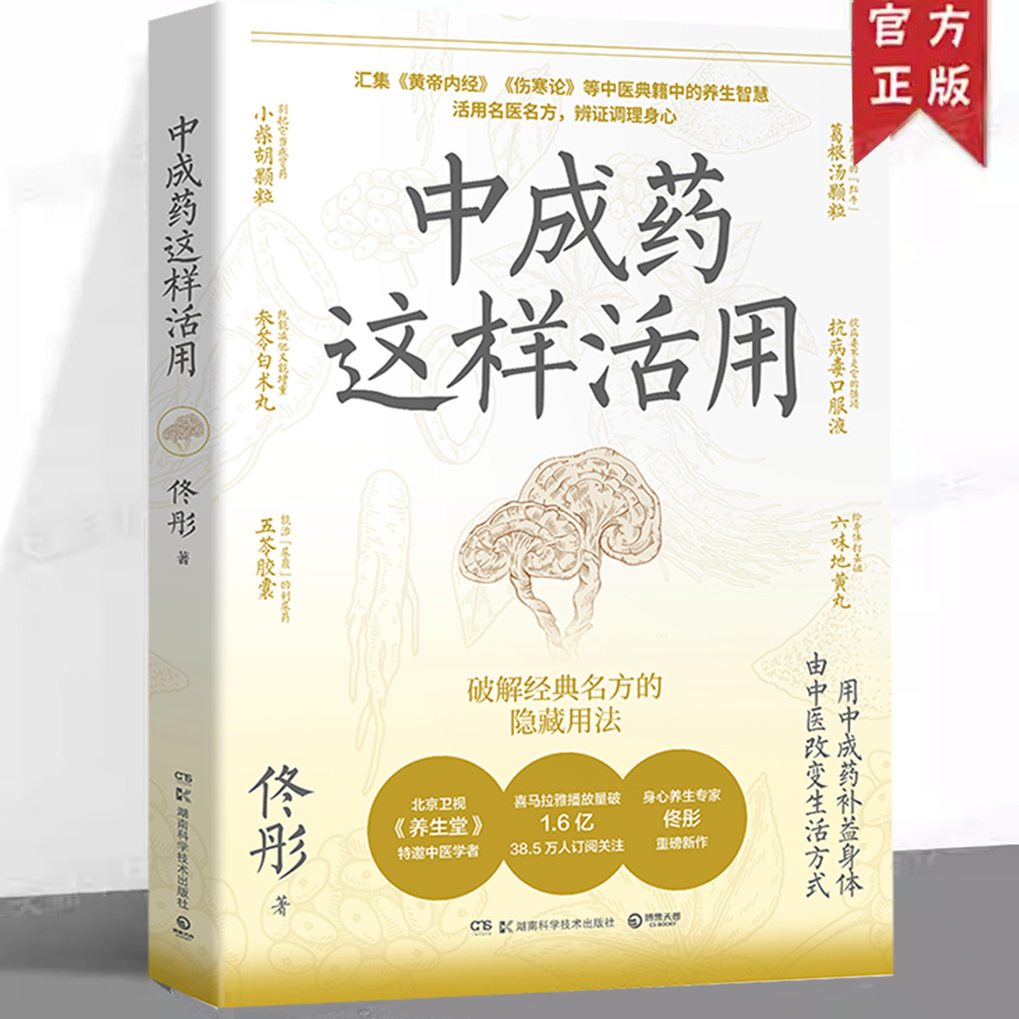 现货正版 中成药这样活用 佟彤了解中医和中成药的药效生活化养生家庭保健中医养生葛根汤颗粒为什么能提振精力嘴唇脱皮口水异味等