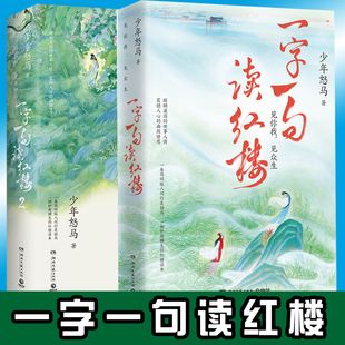 现货正版 一字一句读红楼1+2 少年怒马著 鲜衣怒马少年时作者新书 人物历史文化风俗文学维度解读红楼梦 读懂红楼人物与故事书籍