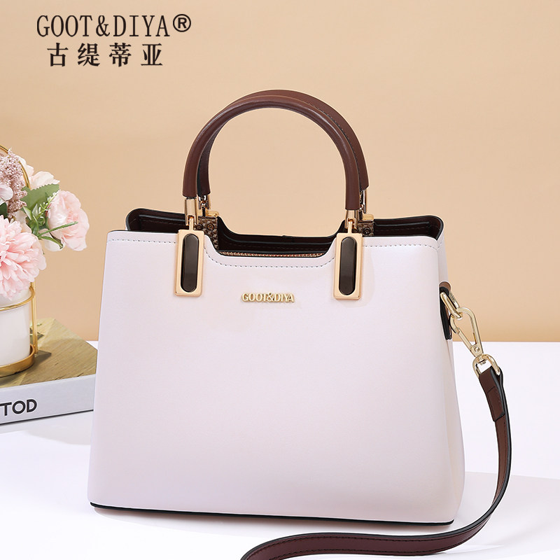 真皮女包手提包女2020新款潮时尚女士包包妈妈单肩包大容量斜挎包