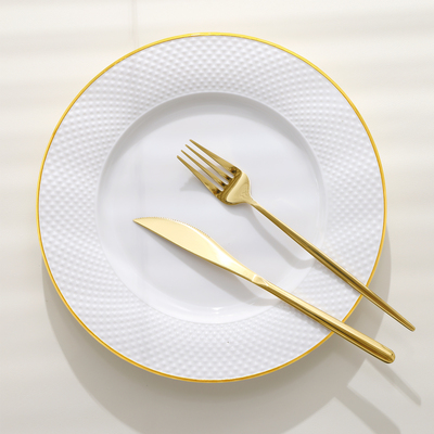 高级感陶瓷法式牛排平盘