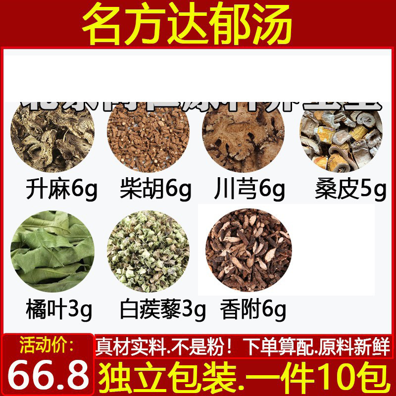 加强版达郁汤桑白皮橘叶白蒺藜