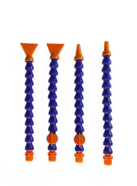 4分机床冷却管车床塑料水管机械喷嘴蛇形油管带开关1/2竹节万向管