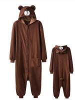 Kabi Beast cartoon one-piece pajamas couple cosplay anime male and female Halloween costumes children plus-size fat guys thumbnail 4