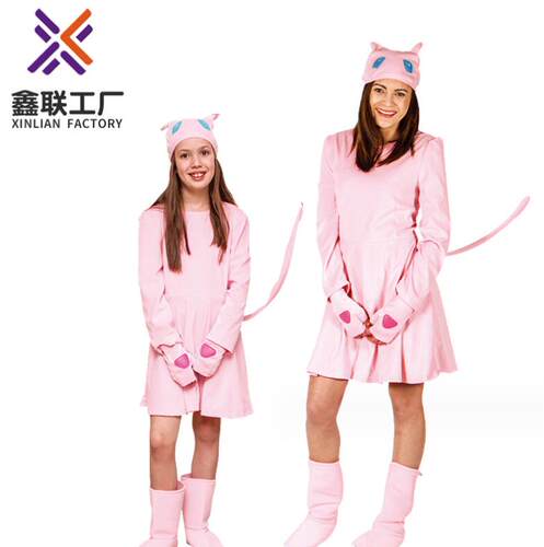 宝可梦动漫喷火龙服装成人梦幻卡通万圣节cos派对儿童角色扮演服
