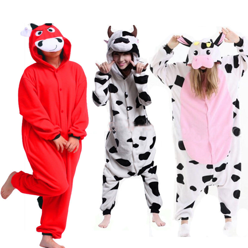 卡通情侣连体睡衣动物可爱秋冬加厚学生动漫演出服公牛红牛onesie,女士内衣/男士内衣/家居服,睡衣/家居服套装,淘宝优惠券,粉丝福利购,淘宝优惠卷
