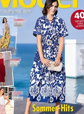 德文 40款DianModen西班牙手作裁剪 女装 大码女装 童装 A4纸样图