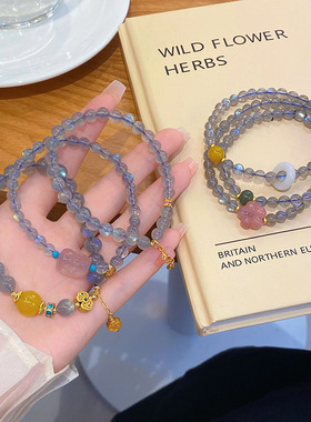 中式手链轻奢玛瑙超仙