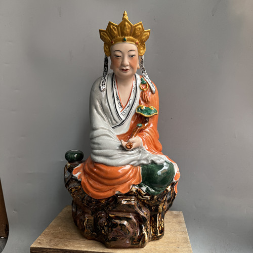 景德镇陶瓷博物馆同款无语菩萨