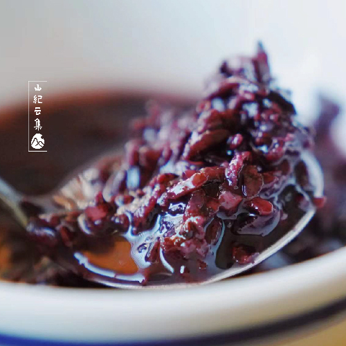 【山纪米种】紫米酒酿/桂花酒酿 无加糖无防腐 /四瓶包邮