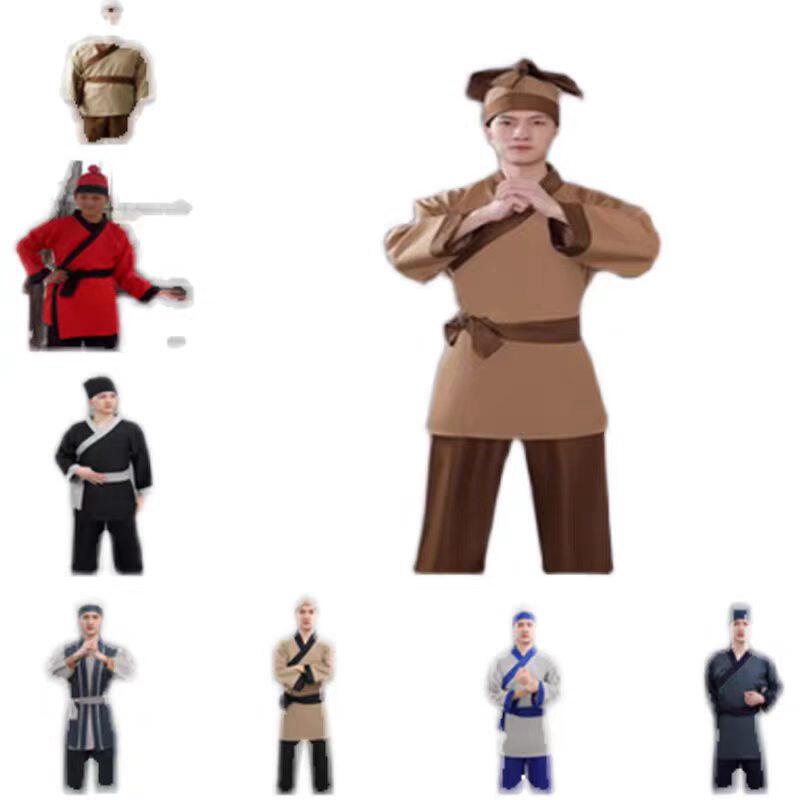 男女古装汉服古代百姓服装舞台表