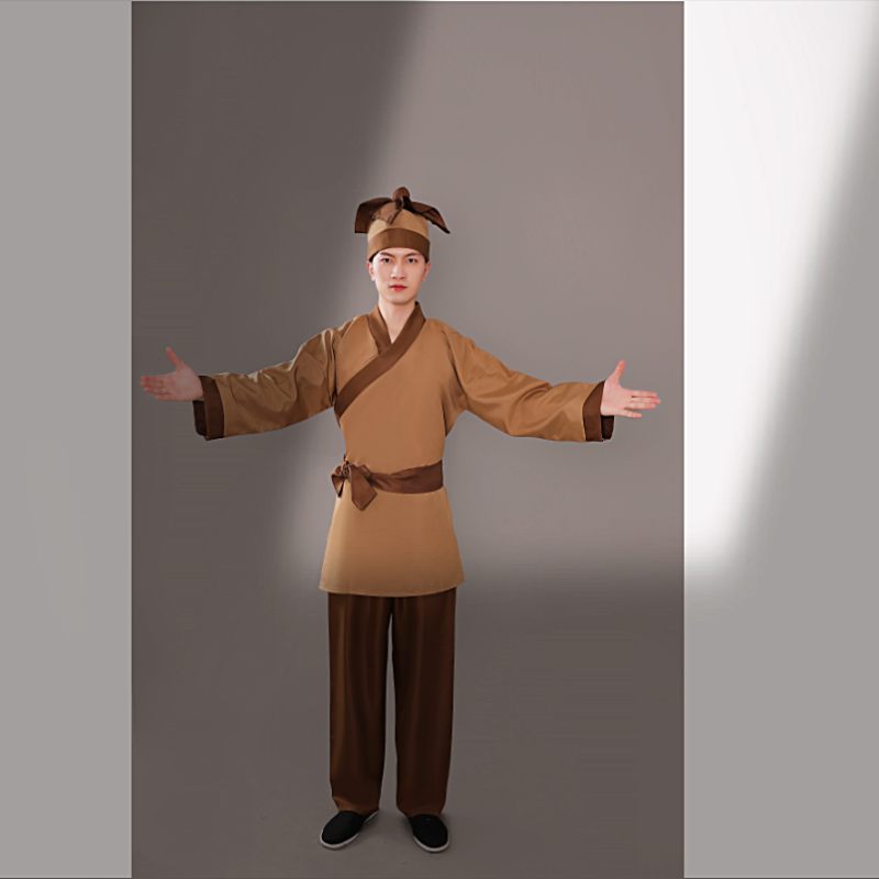 古代男士演出服古装汉服舞台表演