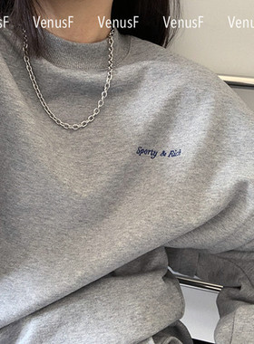 长短不掉色ins博主时髦项链情侣