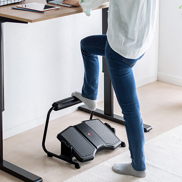 日本SANWA脚踏凳办公室桌下搁脚凳轻奢搭脚神器折叠防滑放脚踏板