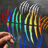 车头魔爪拉花车贴装 适用极核AE4 创意改装 Pro贴纸个性 饰贴花 AE5i