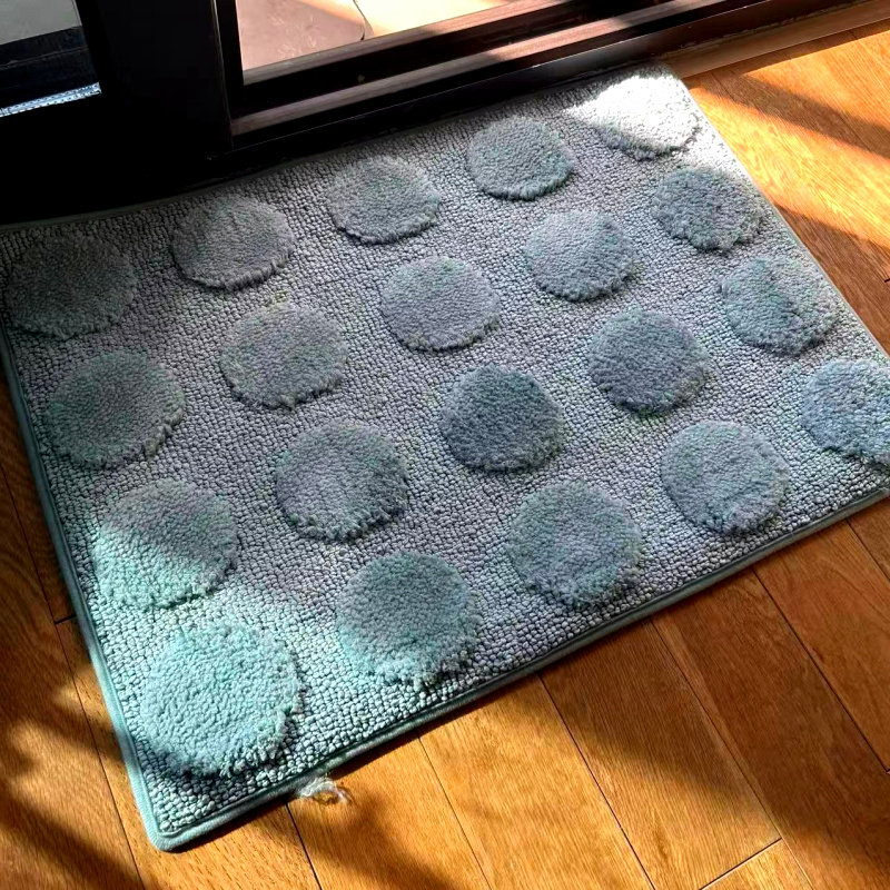 出口耐看！暗纹43*61吸水脚垫