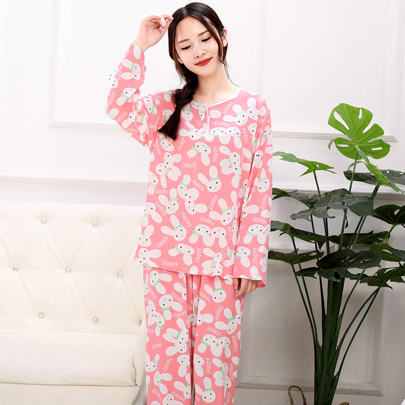 s532女士睡衣纸样1:1牛皮纸实物裁剪图长袖长裤家居服套装装空调